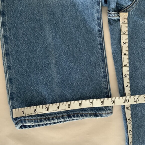 Levi’s Premium Jeans Blue Ribcage Straight Leg Ankle 31 - Picture 6 of 12